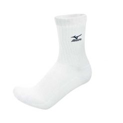 Męskie Skarpety Do Siatkówki Skarpety. Białe skarpety Mizuno, bez wzorów, z materiału. Za 60.99 zł.