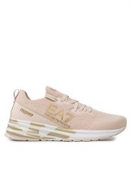 EA7 Emporio Armani Sneakersy X8X095 XK240 S857 Różowy. Czerwone buty sportowe casual EA7 Emporio Armani, bez wzorów, z materiału, bez zapięcia. Za 689.99 zł.