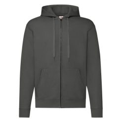 Klasyczna Kurtka Z Kapturem Dla Dorosłych Unisex. Czerwone kurtki Fruit of the Loom, s, bez wzorów, z kapturem. Za 135.99 zł.