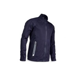 Kurtka wodoodporna do golfa Rain Weather męska. Czarne kurtki INESIS, l, bez wzorów, z materiału, bez kaptura. Za 239.99 zł.