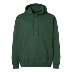 Bluza Z Kapturem Dla Dorosłych Unisex Softstyle Fleece Midweight. Czerwone bluzy GILDAN, m, bez wzorów, z kapturem. Za 97.99 zł.