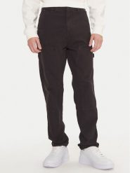 Hugo Spodnie materiałowe Gioro242D 50510597 Czarny Tapered Fit. Czarne spodnie materiałowe Hugo, l, bez wzorów, z bawełny. Za 549.99 zł.