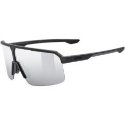 Okulary rowerowe UVEX Ramp. Czarne okulary przeciwsłoneczne Uvex. Za 289.99 zł.