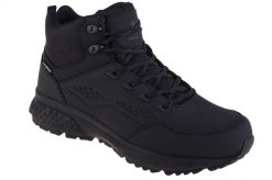 Buty trekkingowe męskie, Lumberjack Josep. Czarne trekkingi Lumberjack, bez wzorów, z materiału, bez zapięcia. Za 269.99 zł.