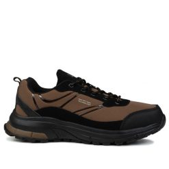 Buty męskie sportowe trekkingowe DK FALCON 15507 BROWN M. Brązowe trekkingi DK, bez wzorów, bez zapięcia. W wyprzedaży za 158.00 zł.