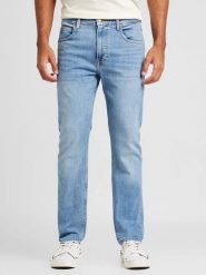 Lee Dżinsy - Regular fit - w kolorze błękitnym rozmiar: W32/L32. Niebieskie jeansy Lee, l. Za 152.99 zł.