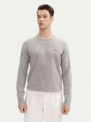 Aeronautica Militare Sweter 251MA1502L506 Szary Regular Fit. Szare swetry rozpinane Aeronautica Militare, l, bez wzorów, z bawełny, bez kołnierzyka, bez ramiączek. Za 339.99 zł.