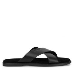 Klapki GINO ROSSI. Czarne klapki Gino Rossi. Za 124.99 zł.