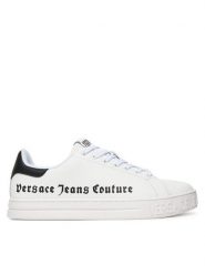 Versace Jeans Couture Sneakersy 80YA3SKC Biały. Białe buty sportowe casual Versace Jeans Couture, bez wzorów, z jeansu, bez zapięcia. Za 1,079.00 zł.