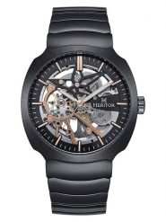 Heritor Zegarek automatyczny "Magnus" w kolorze czarnym rozmiar: onesize. Czarne, analogowe zegarki Heritor, ze stali. Za 587.99 zł.