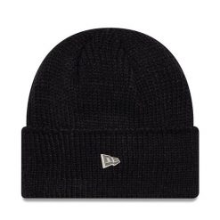 Czapka New Era. Czarne czapki zimowe New Era, bez wzorów. Za 139.99 zł.