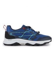 Regatta Buty turystyczne "Blaze" w kolorze niebieskim rozmiar: 41. Niebieskie buty trekkingowe Regatta, bez wzorów, z materiału, bez zapięcia, outdoorowe. Za 176.91 zł.