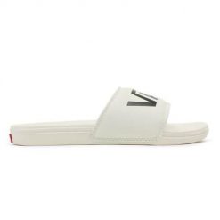 Klapki męskie Vans WM LA Costa Slideon. Białe klapki Vans, z materiału. Za 99.00 zł.