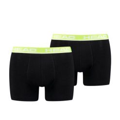 Bokserki męskie Head Basic Boxer 2 Pack. Białe bokserki Head, l, bez wzorów, z bawełny. Za 75.00 zł.