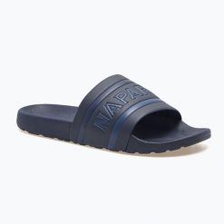 Klapki męskie Napapijri. Niebieskie klapki Napapijri. Za 129.99 zł.
