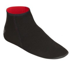 Skarpety surfingowe Olaian MID 100 z neoprenu 2 mm. Czarne skarpety OLAIAN, bez wzorów, z neoprenu. Za 99.99 zł.