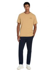 Scotch & Soda Koszulka w kolorze jasnobrązowym rozmiar: S. Brązowe bezrękawniki Scotch & Soda, s, bez wzorów, bez kołnierzyka, bez ramiączek. Za 61.89 zł.