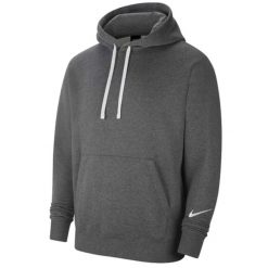 Bluza dresowa sportowa męska Park 26 Fleece Hoody Swoosh. Szare bluzy bez kaptura Nike, m, bez wzorów, z bawełny, bez kaptura. Za 209.99 zł.