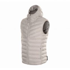 Bezrękawnik puchowy męski Madera 2.0 Senior. Szare bluzy Zina, m, bez wzorów, z puchu, bez kaptura. W wyprzedaży za 239.00 zł.