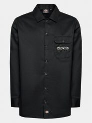 Dickies Koszula Wichita DK0A4YF9 Czarny Regular Fit. Czarne koszule Dickies, m, bez wzorów, z syntetyku, bez kołnierzyka, bez ramiączek. Za 399.99 zł.