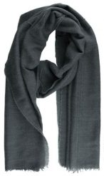 Przejściowy Szalik z Dziewiczą Wełną (Virgin Wool) - Fraas - Grafit. Szare szaliki V. Fraas, bez wzorów, z materiału. Za 85.00 zł.