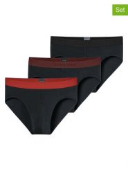 Schiesser Slipy (3 pary) w kolorze czarnym rozmiar: XXL. Czarne slipki Schiesser, xxl, bez wzorów. Za 86.99 zł.