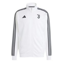 Kurtka z dresu Juventus Turin Dna 2024/25. Białe kurtki Adidas, l, bez wzorów, z dresówki, bez kaptura. Za 306.50 zł.