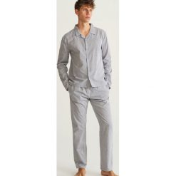Dwuczęściowa piżama - Jasny szar. Niebieskie piżamy marki Reserved. Za 129.99 zł.