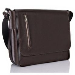 Torba męska Tizano czekoladowa TM16 -E3. Brązowe torby na laptopa TIZANO. Za 170.00 zł.