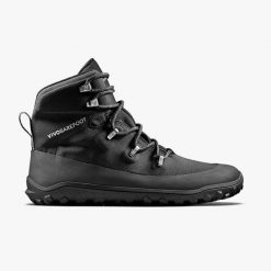 Buty turystyczne męskie Vivobarefoot Tracker Textile AT. Czarne buty trekkingowe VIVOBAREFOOT, bez wzorów, bez zapięcia, trekkingowe. Za 807.99 zł.