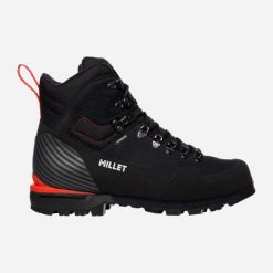 Buty trekkingowe męskie MILLET M G Trek 5 Goretex czarny. Czarne buty trekkingowe Millet, bez wzorów, z gore-texu, bez zapięcia, trekkingowe, gore-tex. Za 1,399.00 zł.