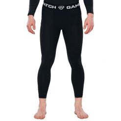Spodnie kompresyjne Peak Game-Patch. Czarne odzież kompresyjna GAMEPATCH, xs, bez wzorów, z materiału. Za 266.00 zł.
