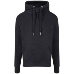 Bluza Z Krzyżem Unisex Dla Dorosłych. Czarne bluzy AWDIS, m, bez wzorów, bez kaptura. Za 221.99 zł.