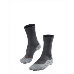 Skarpetki Falke TK5. Szare skarpety Falke, bez wzorów, z poliamidu. Za 116.00 zł.
