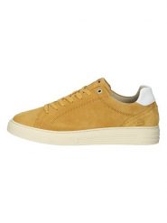 Bullboxer Skórzane sneakersy w kolorze żółtym rozmiar: 42. Żółte buty sportowe casual Bullboxer, bez wzorów, bez zapięcia. Za 201.95 zł.