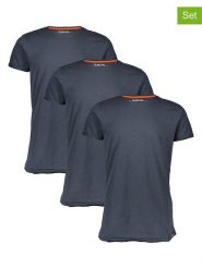 Sublevel Koszulki (3 szt.) w kolorze granatowym rozmiar: XXL. Niebieskie bezrękawniki Sublevel, xxl, bez wzorów, bez kołnierzyka, bez ramiączek. Za 78.99 zł.