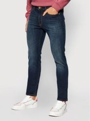 Lee Jeansy Luke L719GCBY 112118984 Granatowy Slim Fit. Niebieskie jeansy Lee, l. Za 399.00 zł.