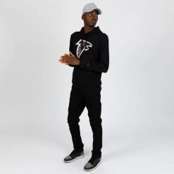 Bluza z kapturem Falcons NFL. Białe bluzy New Era, m, bez wzorów, z kapturem. Za 294.50 zł.