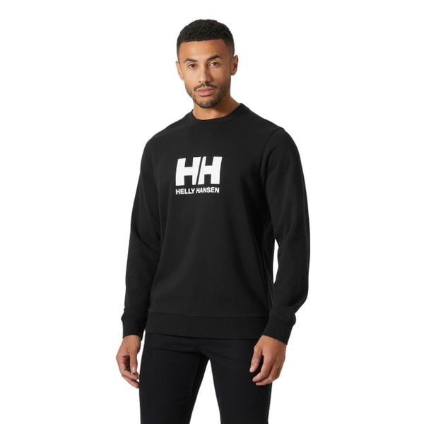 Bluza Helly Hansen Logo. Czarne bluzy Helly Hansen, m, bez wzorów, bez kaptura. Za 333.50 zł.