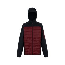 Kurtka hybrydowa Regatta Newhill. Czarne kurtki Regatta, bez wzorów, z puchu, bez kaptura. Za 119.99 zł.