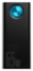 Baseus Amblight 30000mAh 4xUSB USB-C 65W czarny. Czarne powerbanki . Za 219.00 zł.