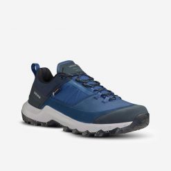 Second Life - Buty turystyczne męskie Quechua MH500 wodoodporne - Stan Doskonały. Niebieskie buty turystyczne QUECHUA, bez wzorów, z kauczuku, bez zapięcia, trekkingowe. Za 245.99 zł.