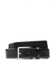 BOSS Pasek 50491834 Czarny. Czarne paski Boss, bez wzorów, ze skóry. Za 229.99 zł.