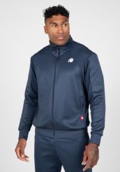 Tennessee Kurtka dresowa - Granatowy. Niebieskie kurtki GORILLA WEAR, xl, bez wzorów, z dresówki, bez kaptura. Za 285.00 zł.