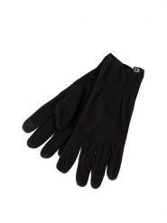 Rękawiczki outdoor męskie. Czarne rękawiczki Champion, z aplikacjami, z poliesteru. Za 141.99 zł.
