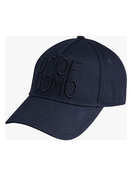 PROFUOMO Czapka w kolorze granatowym rozmiar: onesize. Niebieskie czapki z daszkiem PROFUOMO, bez wzorów. Za 162.49 zł.