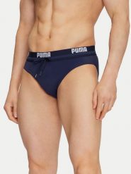 Puma Kąpielówki 907655 Czarny. Czarne kąpielówki Puma, m, bez wzorów, z syntetyku. Za 99.99 zł.