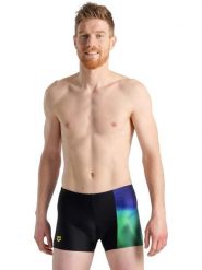 Arena Kąpielówki "Placement" w kolorze czarnym rozmiar: 5. Czarne kąpielówki Arena, bez wzorów, z materiału. Za 74.28 zł.