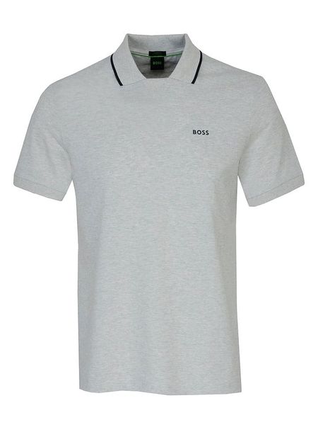 Hugo Boss Fashion Koszulka polo w kolorze szarym rozmiar: L. Szare koszulki polo Hugo Boss Fashion, l, bez wzorów, z bawełny, bez kołnierzyka, bez ramiączek. Za 144.58 zł.