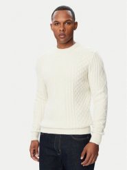 Guess Sweter M6BR2 8Z1549 Kremowy Regular Fit. Białe swetry rozpinane Guess, m, z aplikacjami, z bawełny, bez kołnierzyka, bez ramiączek. Za 474.99 zł.